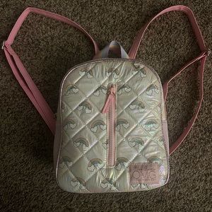 Mini Rainbow Backpack Purse